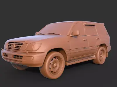 Lexus LX 470  3D print model