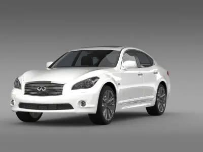 Infiniti M37 Y51 2013 3D model