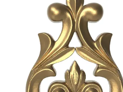  decorative pattern ready for 3D printing 3D model 25