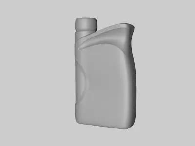 Motor Oil Bottle 3D model