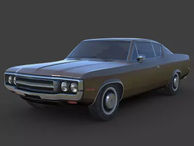 AMC Matador 1971 Low-poly 3D model