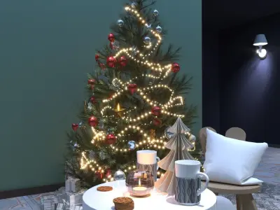 greenshade christmass 3D model