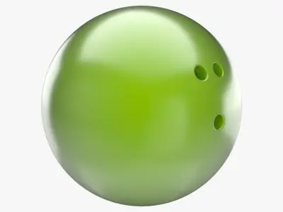 Bowling Ball 3D model get