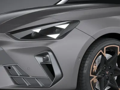 Cupra Leon Sportstourer 2025 3D model