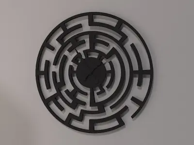 wall clock Free 3D model get