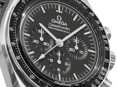 Omega Speedmaster Moonwatch Professional 3D model