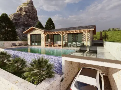 STONE HOUSE 3D model
