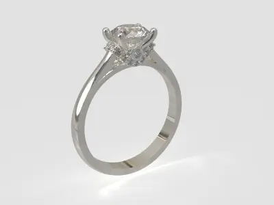 UNIQUE RING 3D print model