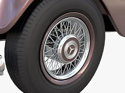 Mercedes Benz 540K 3D model