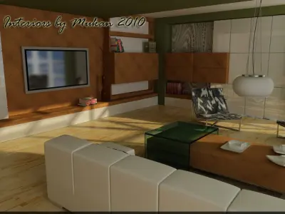 Living Room 3D model