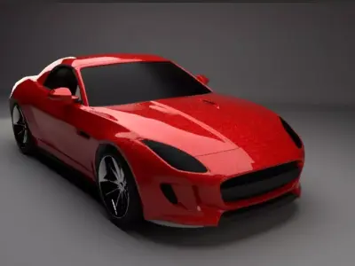 Jaguar F-Type 3D model