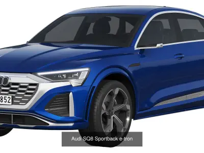 HQ cars collection 29 3D Model Pack