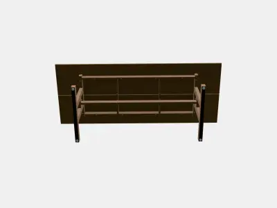 KLIMPFJALL Dining table Low-poly 3D model