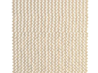 Macrame rope decoration wall partition 3D model