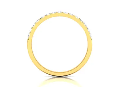 Solitaire Ring 3DM STL OBJ FBX Render Details 3D print model order