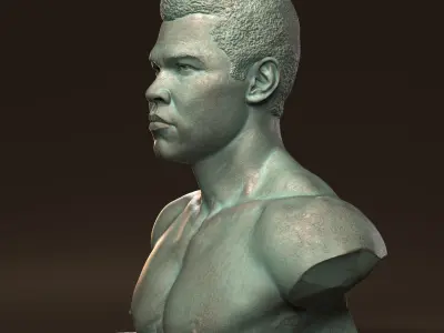 Muhammad Ali 3D print model