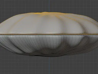 Oyster Shell 3D model