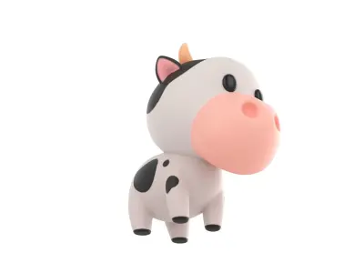 Character051 Cow 3D model