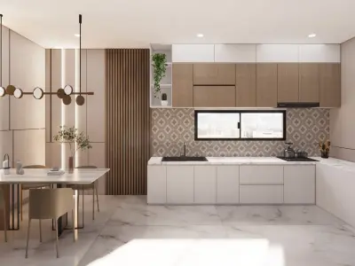 KItchen Interior Design 3D model