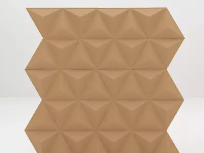 Aircone Pattern - abstracta 3D model