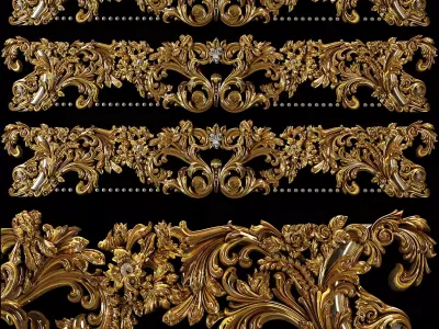 Decorative Ornamental 56 3D model