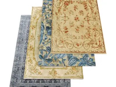 Rug627 Low-poly 3D model