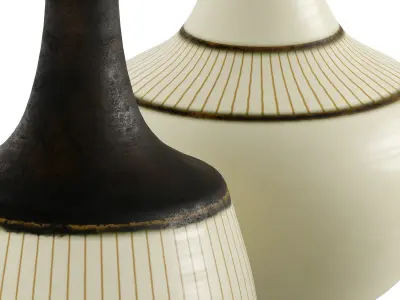 Ceramic vase by Yasuko Ozeki 3D model