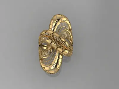 TOTURIAL RING 3D print model