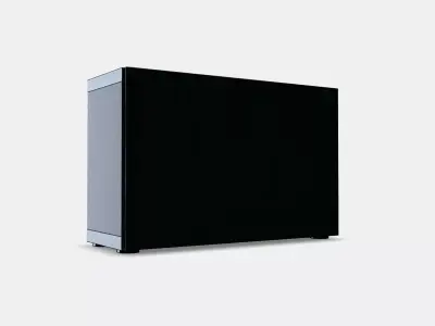 BESTA Shelf unit with door 38 3D model