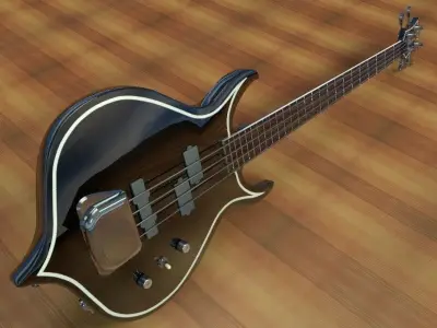 Cort Gene Simmons Bass 3D model