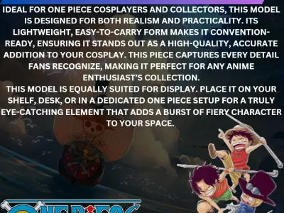 One Piece - Mera-Mera No Mi 3D print model