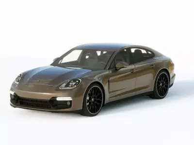 Porsche Panamera GTS 2019 3D model