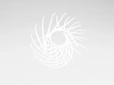 Abstract Shape v2 002 Low-poly 3D model