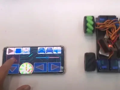 Mecanum robot car - OMNI Wheels 3D print model