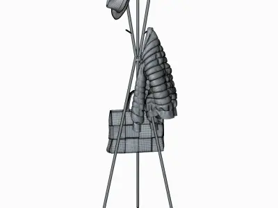 ikea EKRAR Hanger 3D model