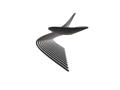 Abstract Shape v4 005 Low-poly 3D model