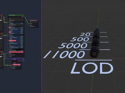 trash-bag With LOD Stages Free low-poly 3D model