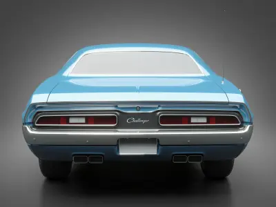 1971 Dodge HEMI Challenger 3D model