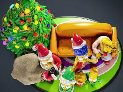 Merry Christmas 3D print model