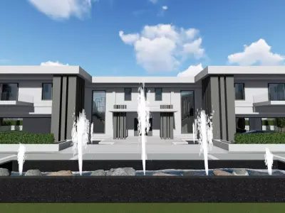 HILLSIDE MEGA MANSION 3D model