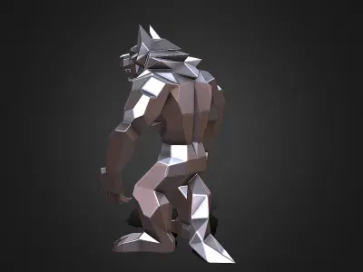 Werewolf  3D print model