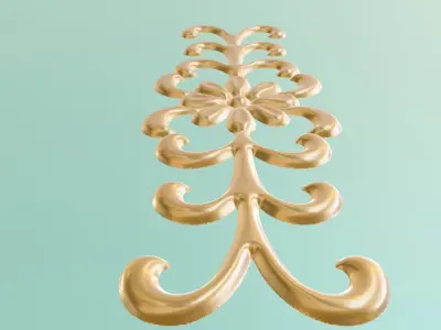 Flower Decor 3D print model 24