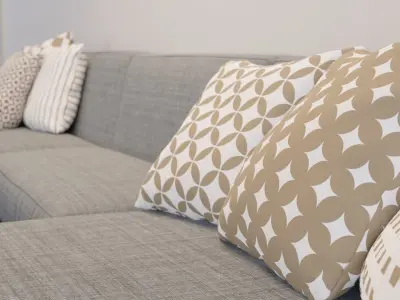 Designer Couch 1 3D model