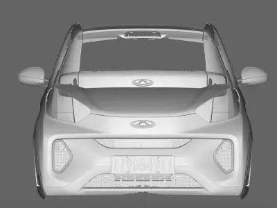 3D Scanned model  Chery Ant 3D print model