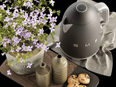 accessories kitchen smeg 3D model