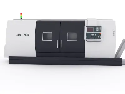 SBL 700 cnc lathe TOKARKI 3D model