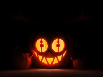 PUMPKIN ALASTOR 3D print model