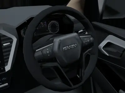 isuzu d-max 2020 3D model buy