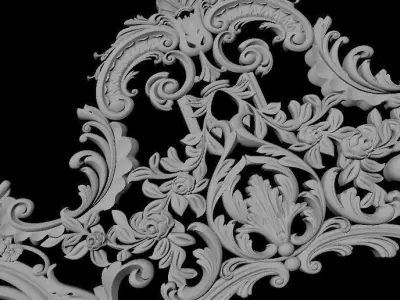 mirror 3d model for cnc machines 3D model