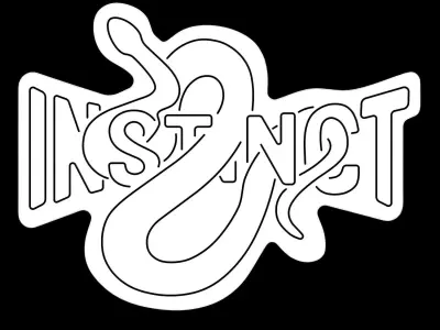 Instinct Neon Sign 3D model